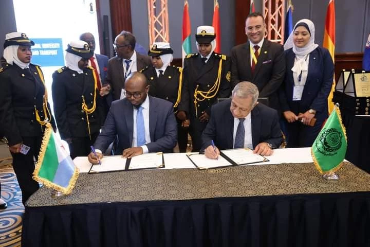 Signing a Memorandum of Understanding Between Port Trading Institute and Djibouti Port Community Systems SAS2