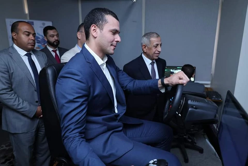 Professor Dr. Ismail Abdel Ghaffar Ismail Farag inaugurated the mobile testing equipment simulator and the renovation and development works of the main meeting hall at Port Training Institute4