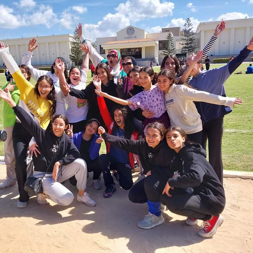 Events of the closing sports festival for youth and girls of international education programs