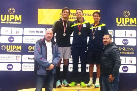 Modern pentathlon within the fifth sector championship for universities2