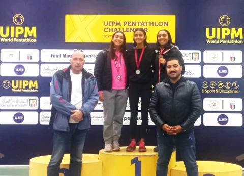 Modern pentathlon within the fifth sector championship for universities3