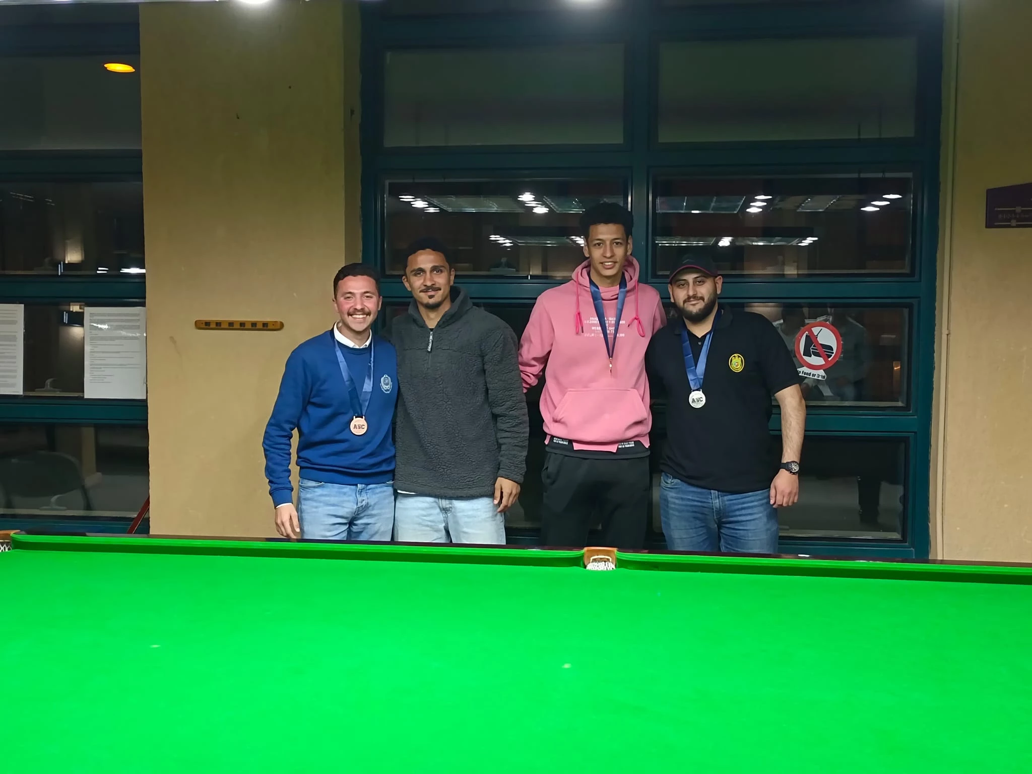 The Academy's billiards team in Cairo dominates the medals of the championship of private universities.2