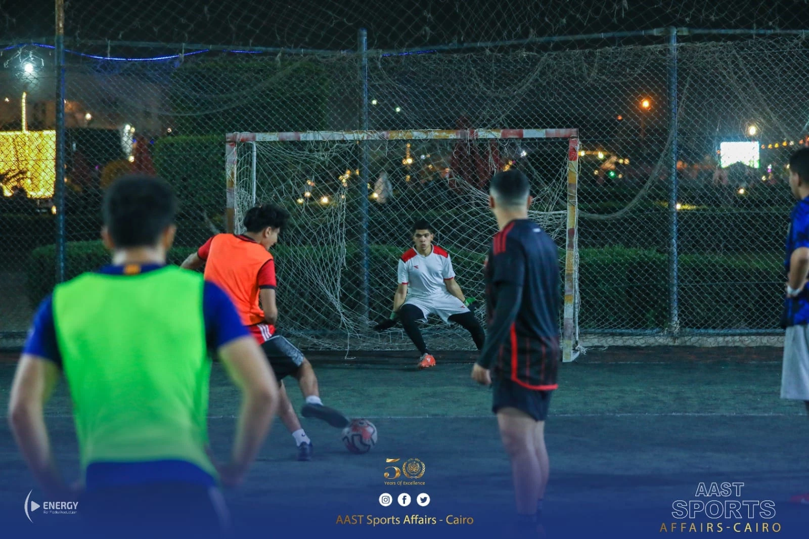 Activities of the Ramadan football pentathlon course for Academy students in Cairo branches3