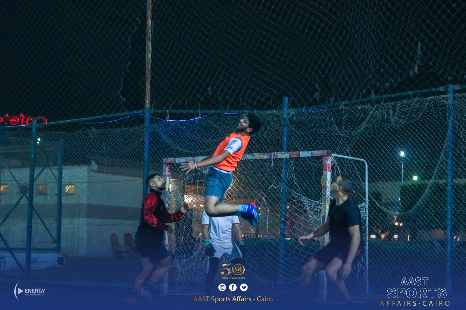 Activities of the Ramadan football pentathlon course for Academy students in Cairo branches3