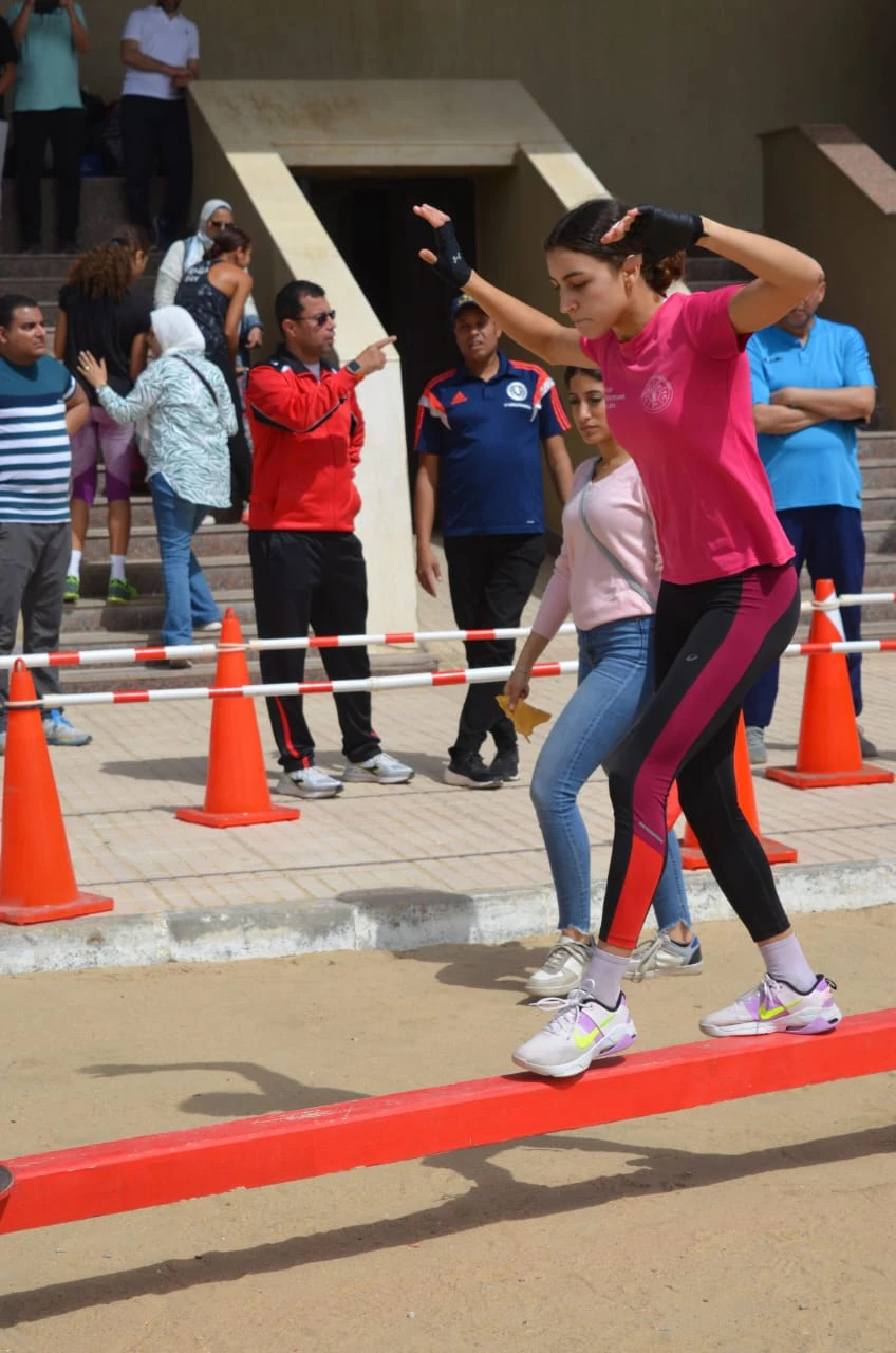 The Academy organized the events of the Modern Pentathlon Championship (Under 19 years of age)at the main branch in Abu Qir5