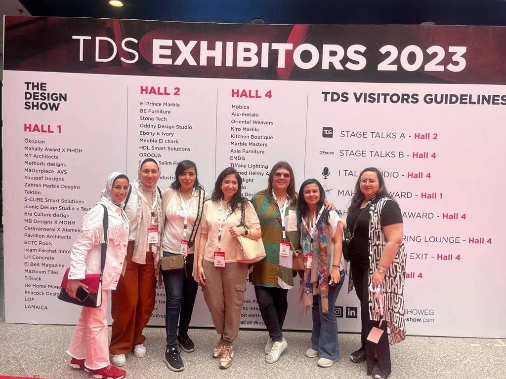 The Department of Cultural and Social Activity at the College of Engineering and Technology organized a scientific trip for students of the Department of Architecture and Environmental Design, accompanied by a number of faculty members in the department, to Cairo to visit The Design Show TDS 2023 EXPO on 6/5/20233