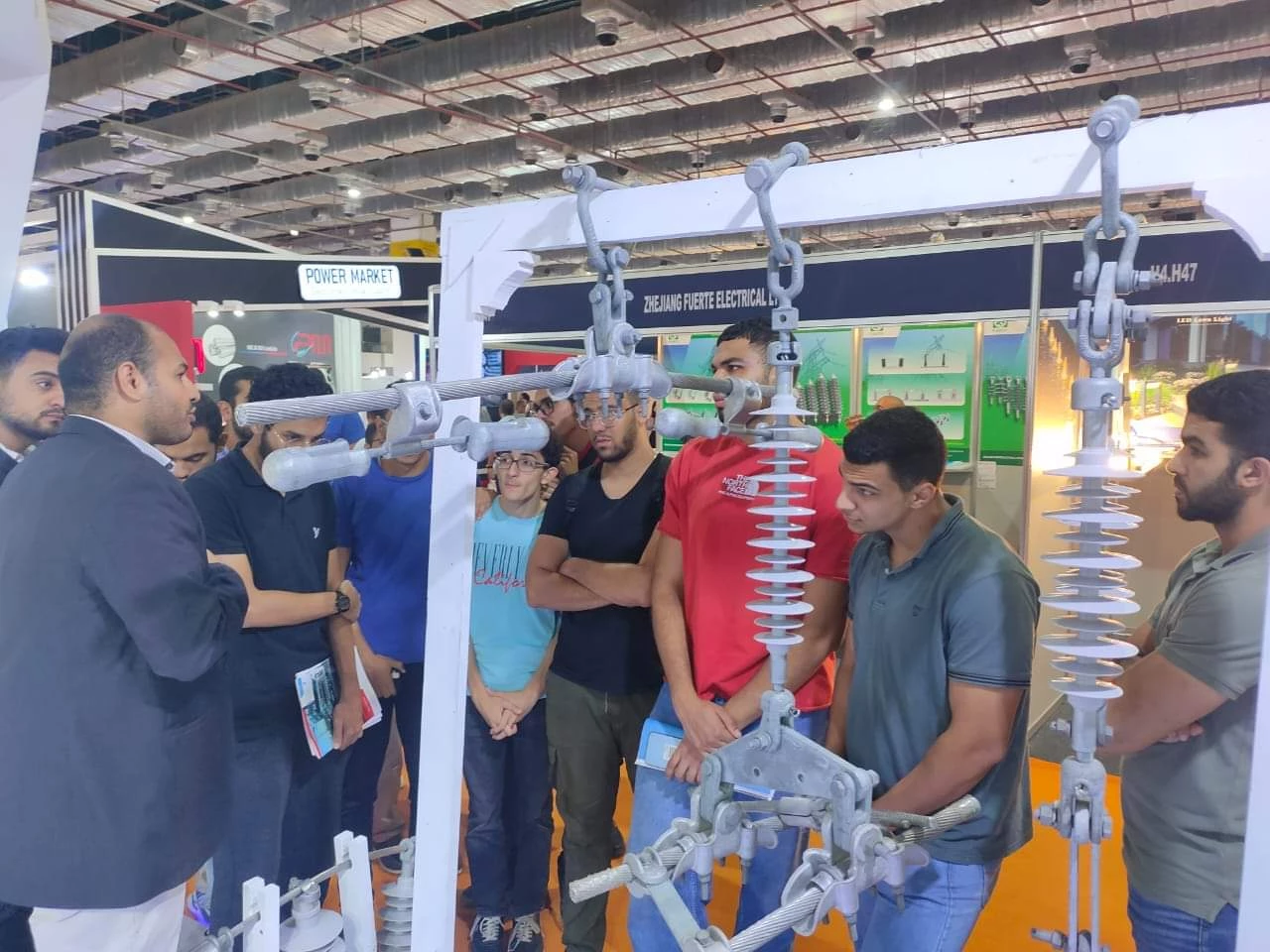 The Department of Cultural and Social Activity in Abu Qir organized a scientific trip for students, in cooperation with the Department of Electricity and Control, to the ENERGY EGYPT exhibition at the fairgrounds on 10/31/2023.6