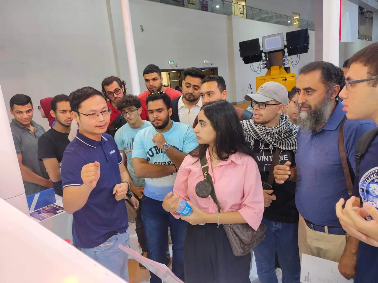 The Department of Cultural and Social Activity in Abu Qir organized a scientific trip for students, in cooperation with the Department of Electricity and Control, to the ENERGY EGYPT exhibition at the fairgrounds on 10/31/2023.4