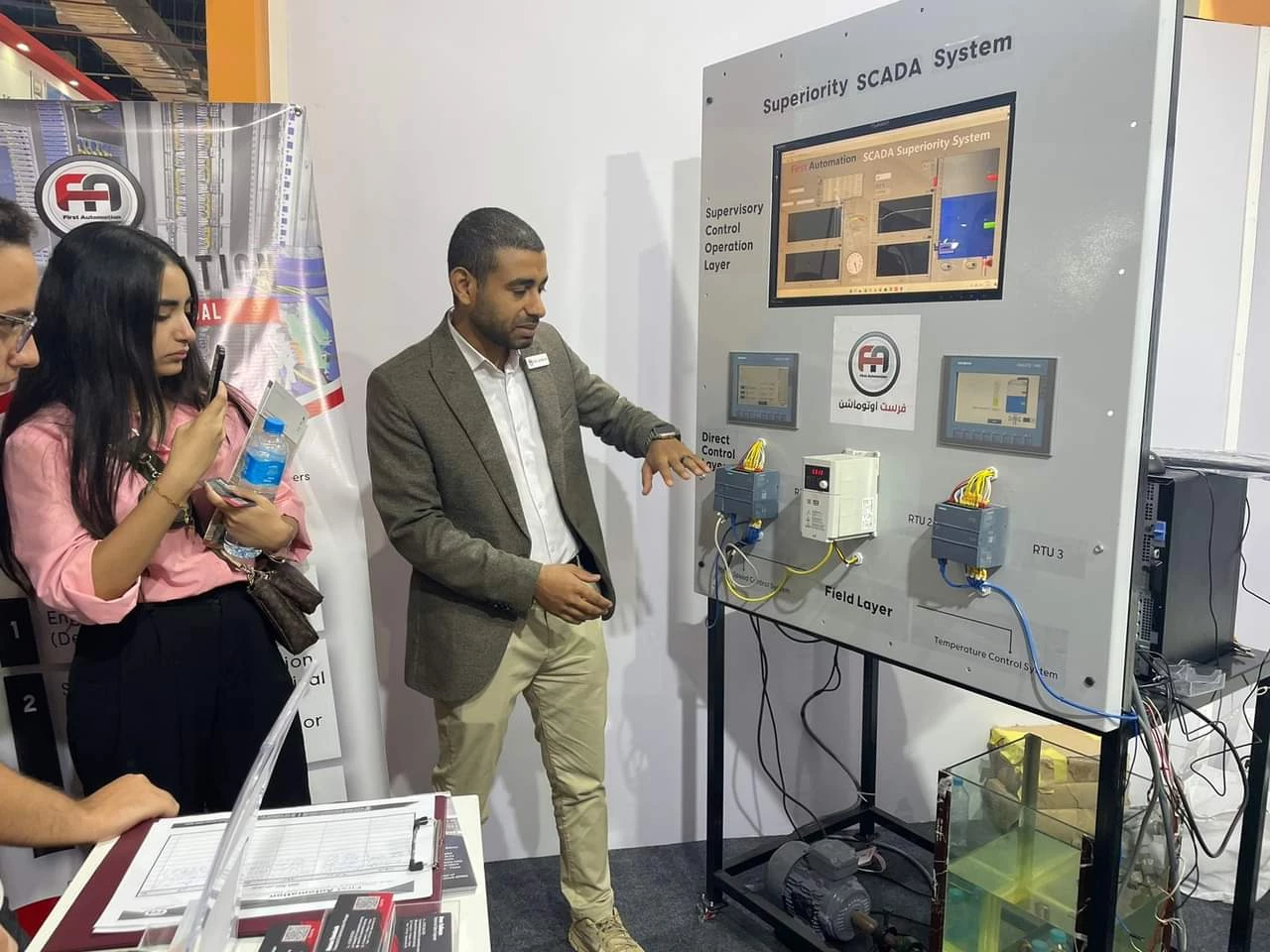 The Department of Cultural and Social Activity in Abu Qir organized a scientific trip for students, in cooperation with the Department of Electricity and Control, to the ENERGY EGYPT exhibition at the fairgrounds on 10/31/2023.3