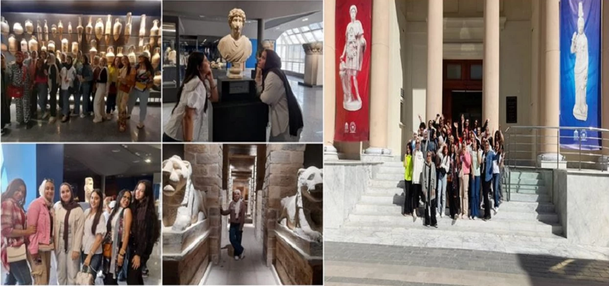 The Department of cultural and social activity in Miami organized scientific trips for students of the faculties of management, technology, language and media for more than one place over a whole month during the period from 30/9/2023 to 8/11/202320