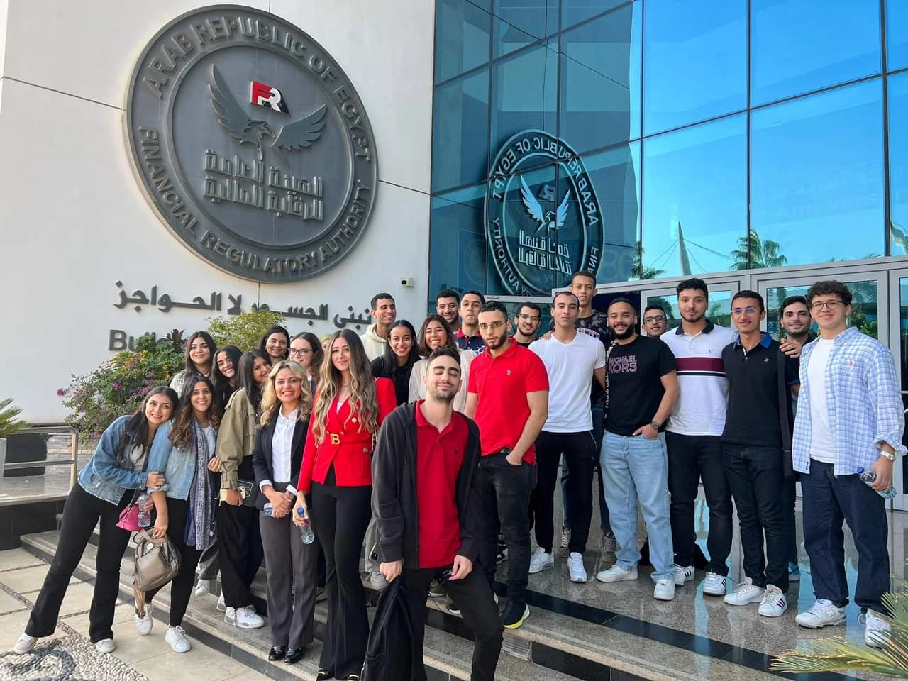 The Department of cultural and social activity in Miami organized a scientific trip to the headquarters of the General Authority for financial supervision in the smart village in Cairo on: 8/11/202312