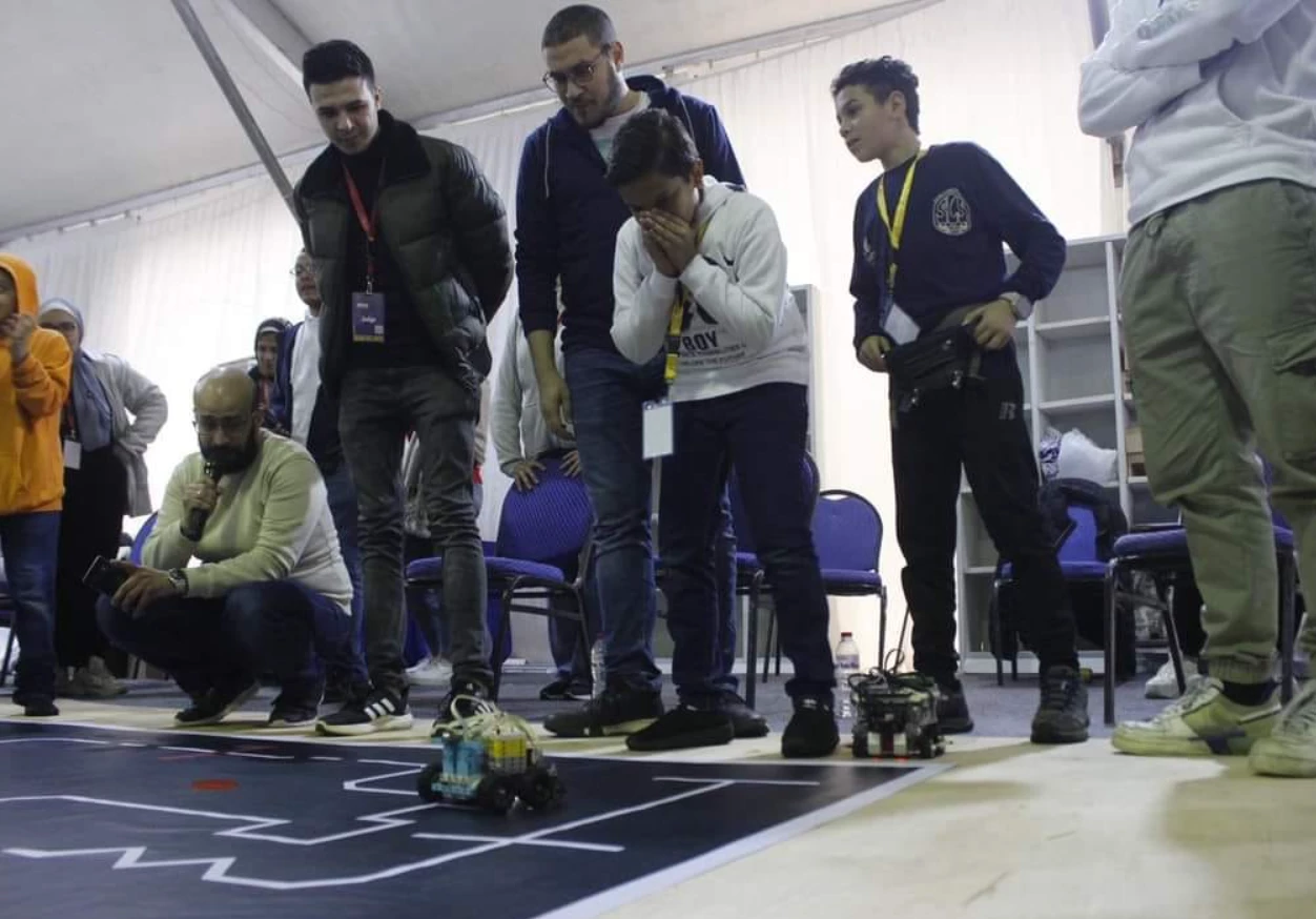 Today, the Arab Academy for Science, Technology and Maritime Transport concluded the RoboCupr Egypt 2024 competitions, one of the largest global competitions in the field of robotics and artificial intelligence applications, organized by the Regional Informatics Center with the participation of 900 male and female students from Egyptian schools and universities on 2/16/2023.7
