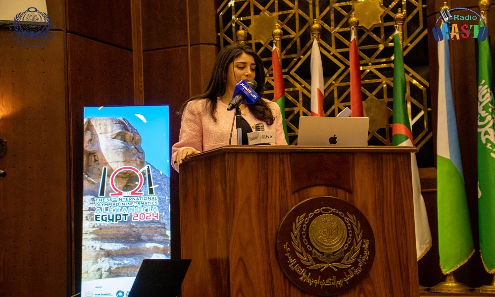 A conference was held to announce the details of the 36th International Olympiad in Informatics, scheduled to be hosted by the Academy during the period from the first to the eighth of this September. 2024 at the Naval Academy headquarters in Abu Qir3