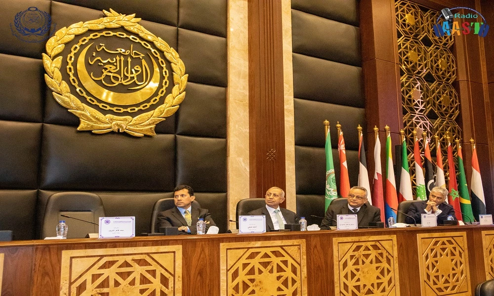 A conference was held to announce the details of the 36th International Olympiad in Informatics, scheduled to be hosted by the Academy during the period from the first to the eighth of this September. 2024 at the Naval Academy headquarters in Abu Qir15
