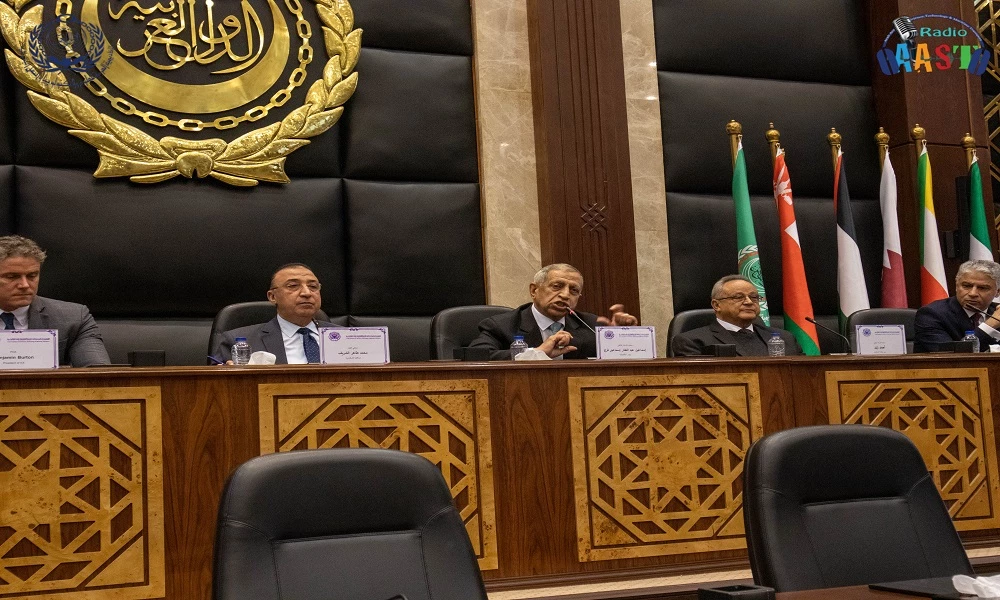 A conference was held to announce the details of the 36th International Olympiad in Informatics, scheduled to be hosted by the Academy during the period from the first to the eighth of this September. 2024 at the Naval Academy headquarters in Abu Qir14