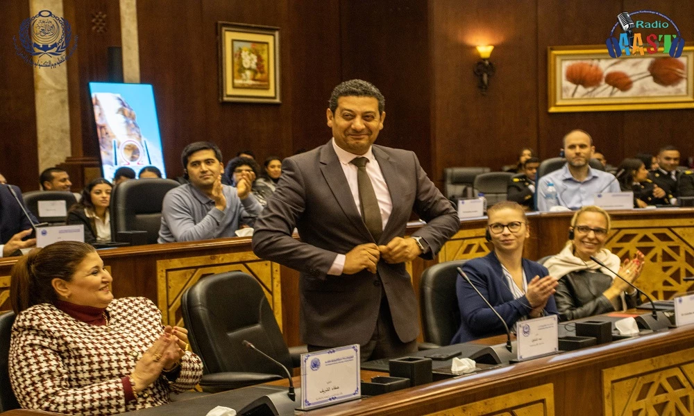 A conference was held to announce the details of the 36th International Olympiad in Informatics, scheduled to be hosted by the Academy during the period from the first to the eighth of this September. 2024 at the Naval Academy headquarters in Abu Qir20