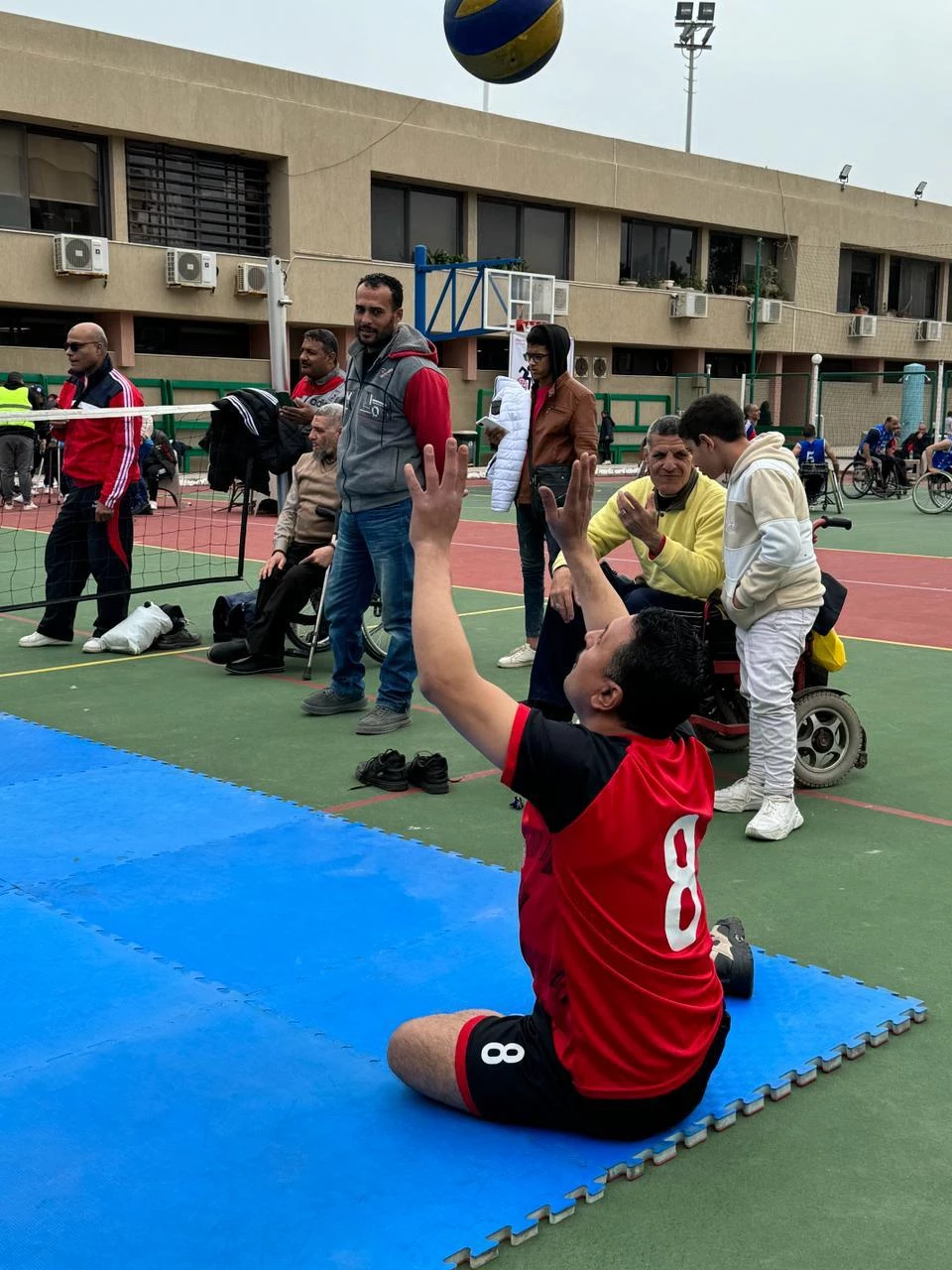 The Rotaract AASTMT family organized the Paralympic Games competition at the Abu Qir Academy Stadiums on: 3/3/20246