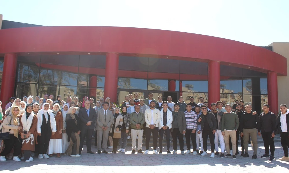 The Deanship of Student Affairs at the Navy Academy in Abu Qir received students from the Faculty of Agriculture at Minya University on: 3/4/20249