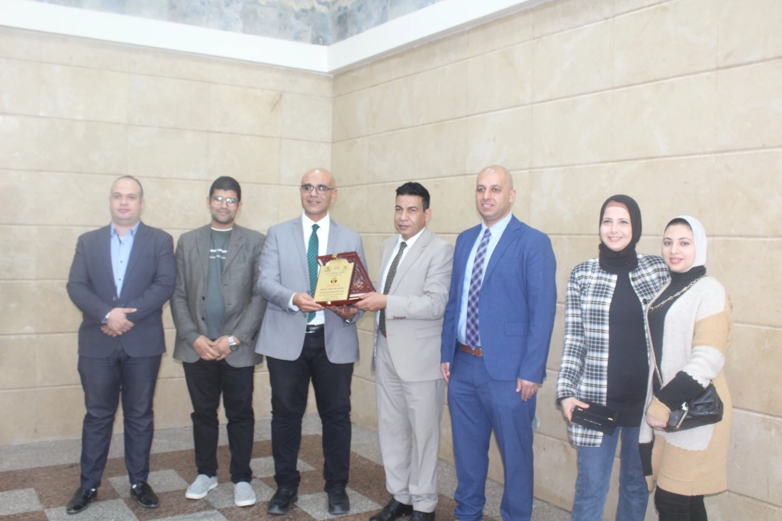 The Deanship of Student Affairs at the Navy Academy in Abu Qir received students from the Faculty of Agriculture at Minya University on: 3/4/20249