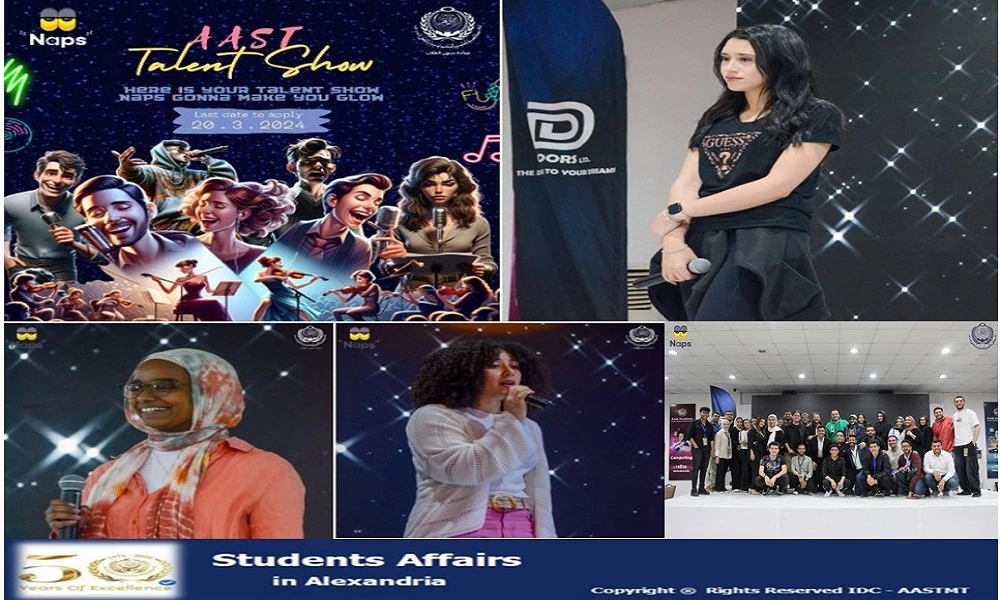 The Deanship of Student Affairs organized the Artistic Talents Competition (TALENT SHOW) for the twelfth year in a row under the patronage of His Excellency Professor Dr. / President of the Academy and in cooperation with the NAPS family and the Department of Cultural and Social Activities on 4/20/2024.9