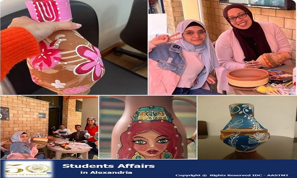 The Department of Cultural and Social Activities in Miami organized a pottery painting workshop today, Tuesday, April 23, 20245